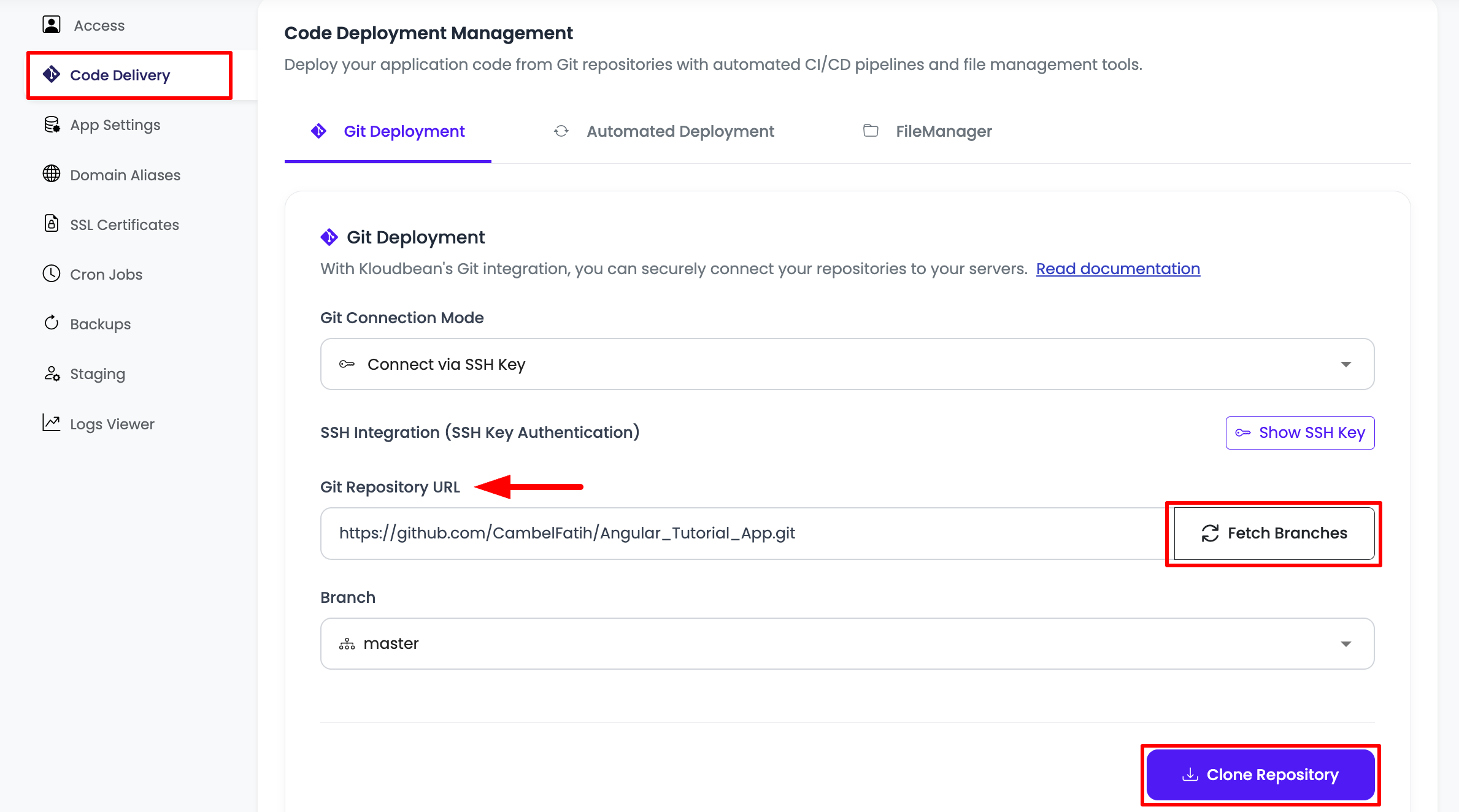 Angular Deploy Step 2