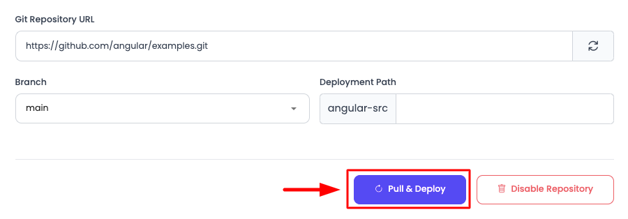 Angular Deploy Step 3