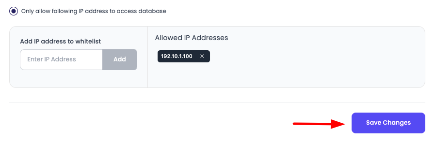 Database Access Step 3