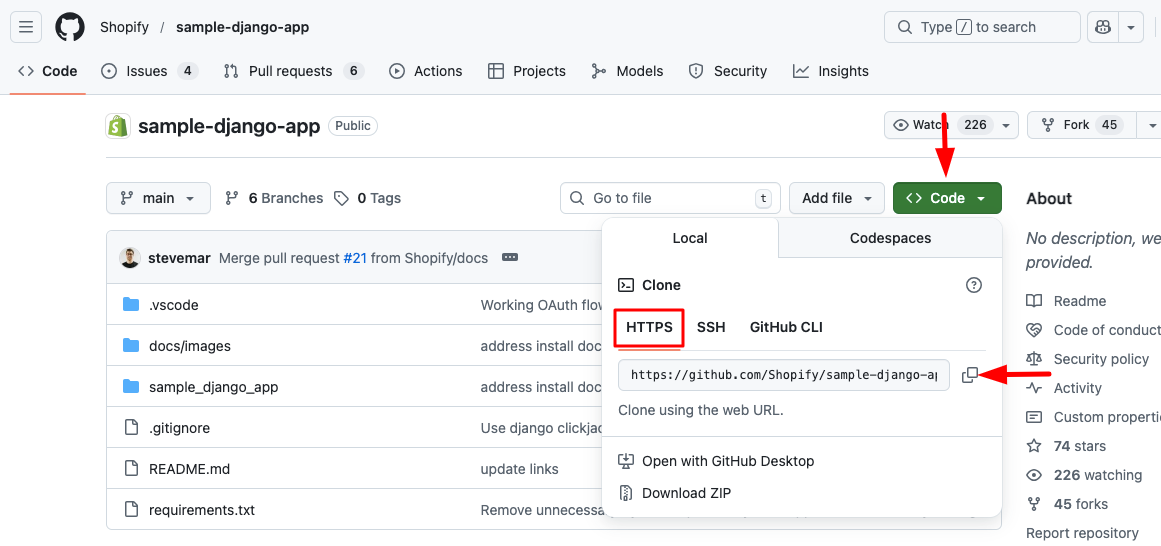 Enable Git Integration