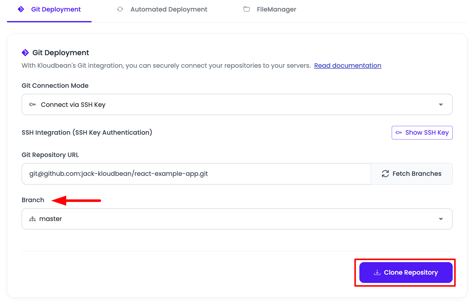 Git Connect Step 5