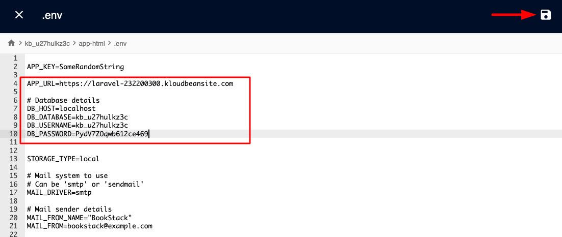 Laravel Deploy Step 4