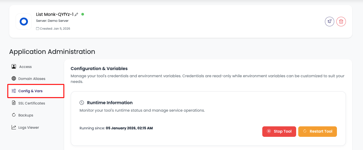 Listmonk Config Basic