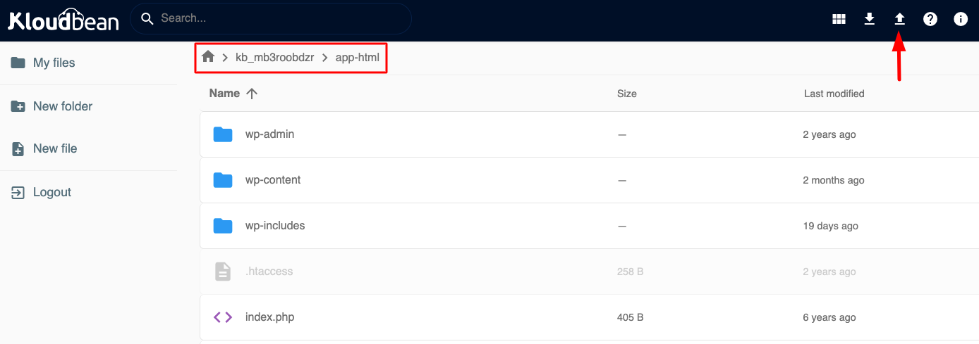 FileManager Interface