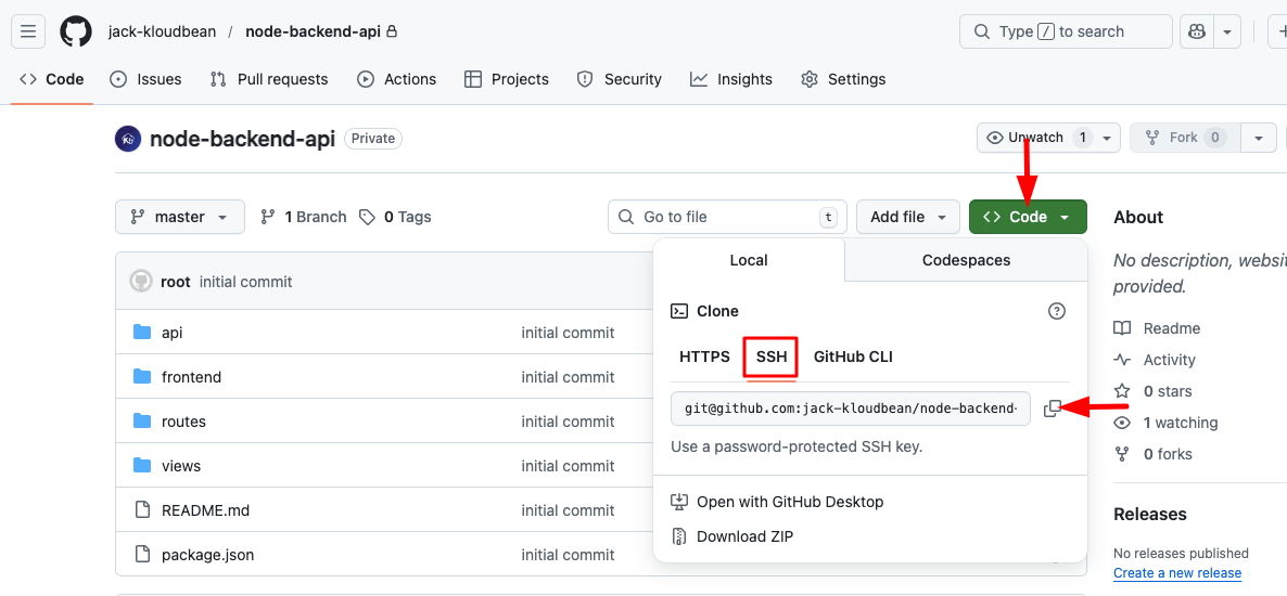 Enable Git Integration