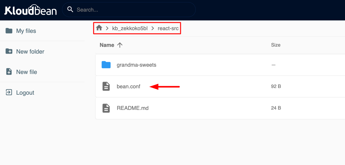 React Bean Conf Step 1