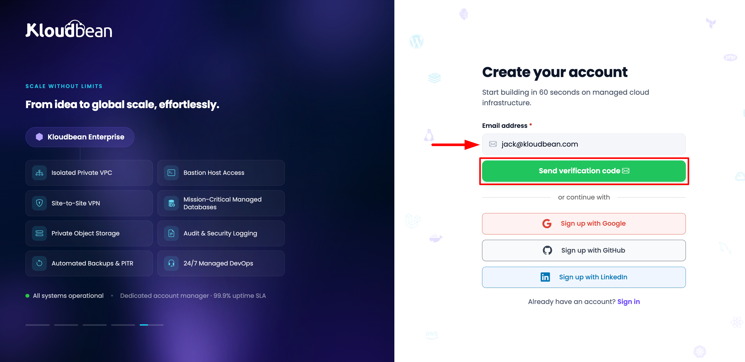 OTP Signup Process