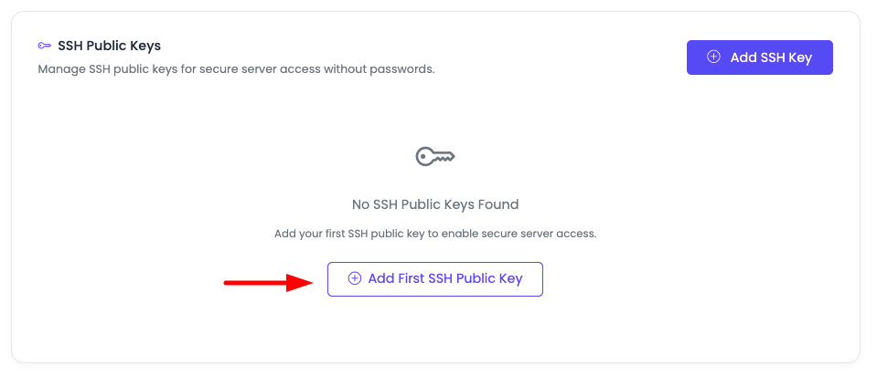 SSH Using Keys Step 1