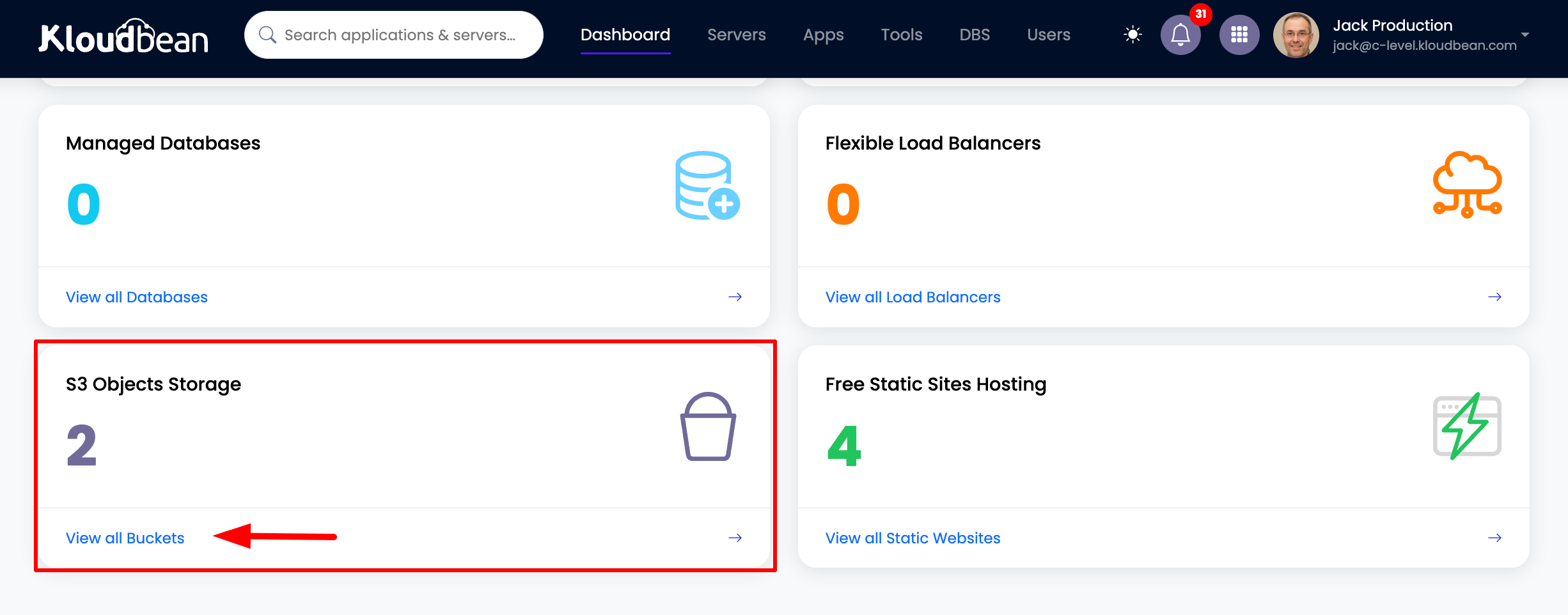 Access S3 Object Storage