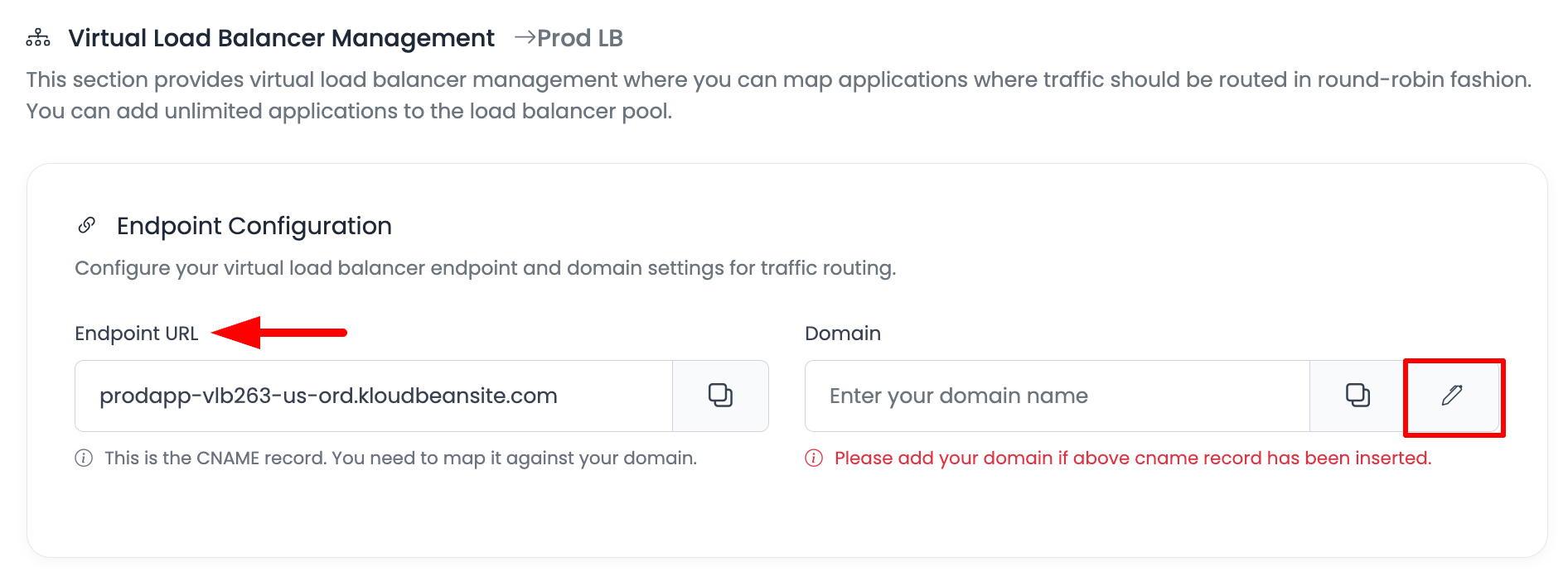 VLB Access Step 2