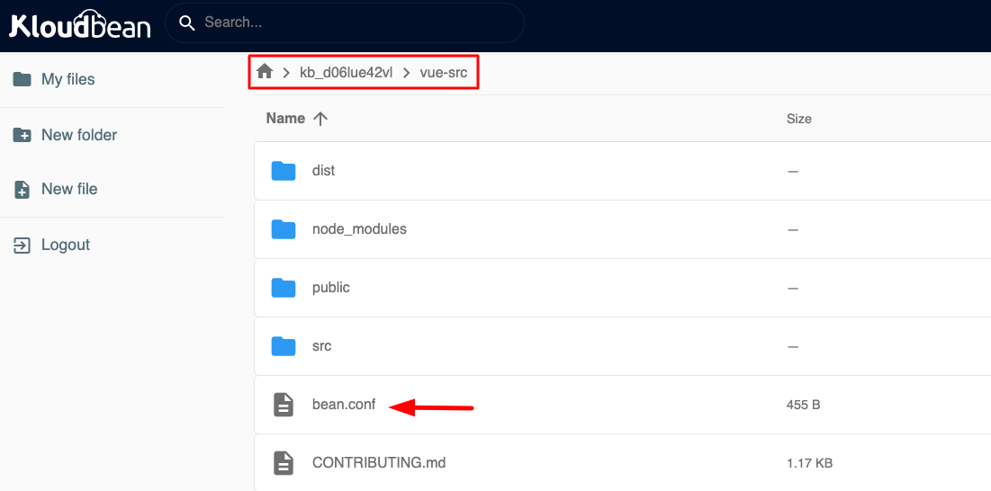 Vue Bean Conf Step 1