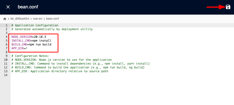 Vue Bean Conf Step 2