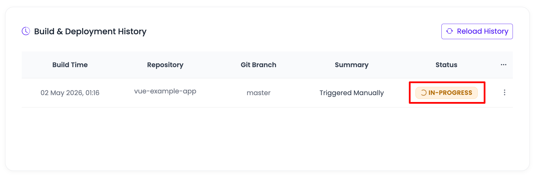 Vue Logs Step 1